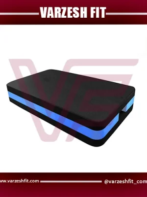 تخته استپ ورزشی مدل مشکی ابی