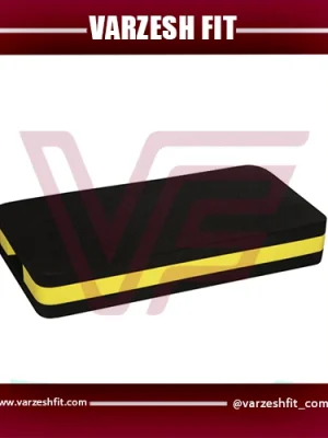 تخته استپ ورزشی مدل مشکی زرد