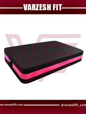 تخته استپ ورزشی مدل مشکی صورتی