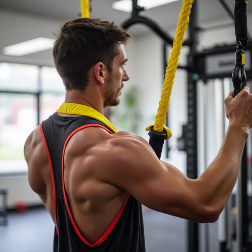 پشت بازوی قویتر با حرکات TRX: برنامهای حرفهای و کارآمد
